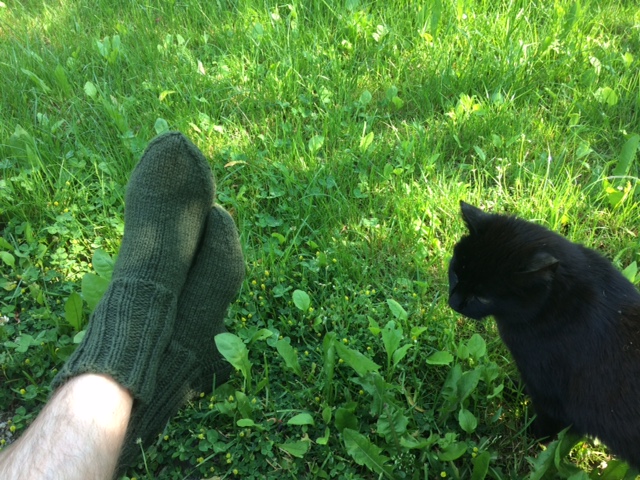 Bild von Herrensocken für die Jagd